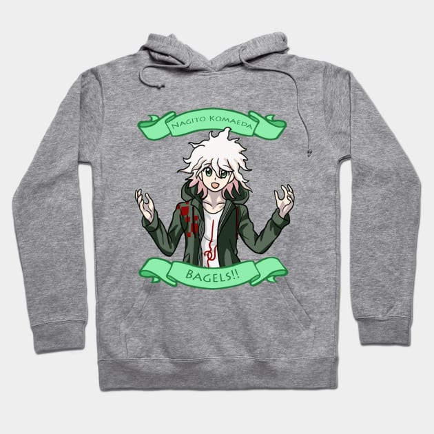 Nagito Komaeda Hoodie by Cardcaptorkatara